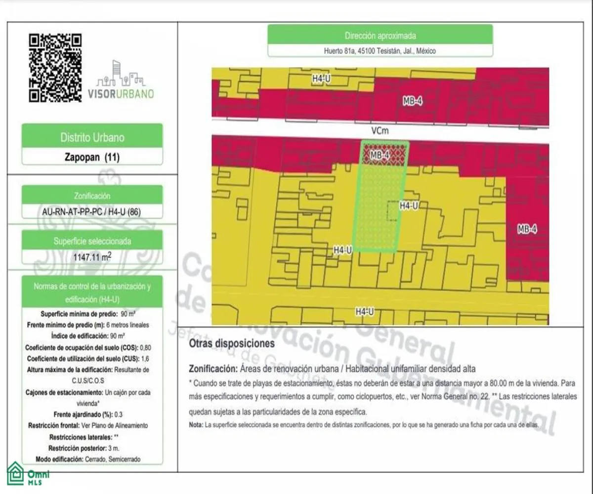 Terreno En Venta,Residencial Tesistán,Huerto 85, Zapopan, Jalisco 45230,Huerto,MX2485407 Terreno En Venta,Residencial Tesistán,Huerto 85, Zapopan, Jalisco 45230,Huerto,MX2485407