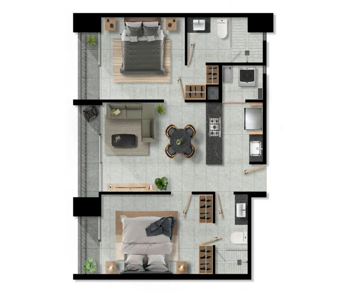 Departamento En Venta,Colomos Providencia,Calle Asunción 1, Guadalajara, Jalisco 44660, 2 Habitaciones,2 Baños,Calle Asunción,1,pUHYUps