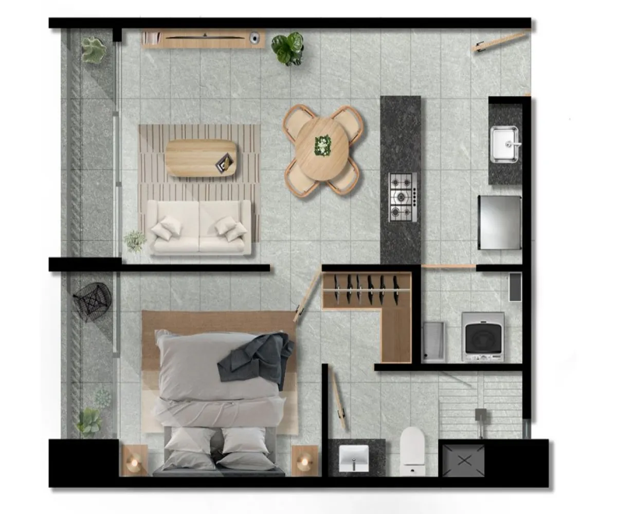 Departamento En Venta,Colomos Providencia,Calle Asunción 1, Guadalajara, Jalisco 44660, 2 Habitaciones,2 Baños,Calle Asunción,1,pUHYUps