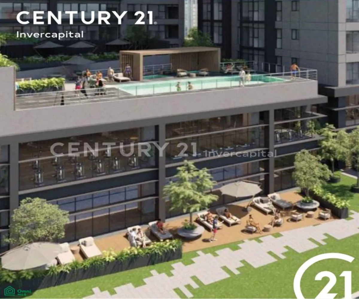 Departamento En Venta,Juan Manuel Vallarta,Av. México 5100, Zapopan, Jalisco 45120, 2 Habitaciones,2 Baños,Av. México,MX25720156