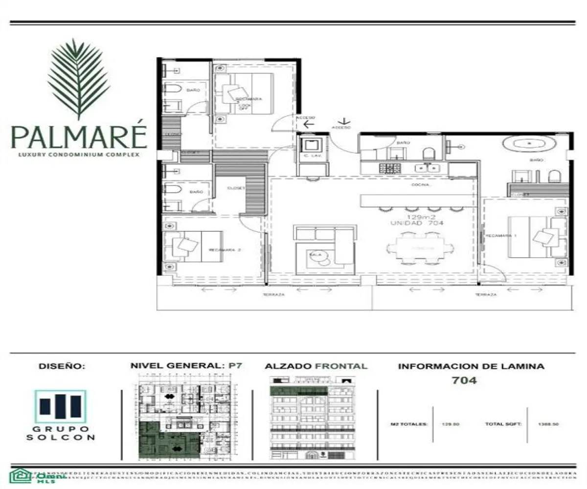 Local En Venta,5 de Diciembre,PALM in Downtown Puerto Vallarta PH704, Puerto Vallarta, Jalisco 48350, 2 Habitaciones,2 Baños,PALM in Downtown Puerto Vallarta,3,MX25867877