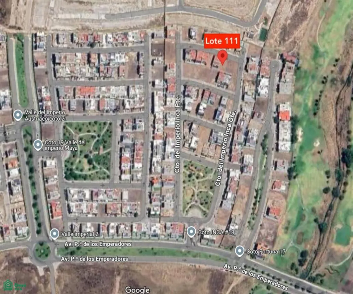 Terreno En Venta,Valle Imperial,Coto Valle del Imperio Inca. Paseo de los Emperado 780 Lote 111, Zapopan, Jalisco 45134,Coto Valle del Imperio Inca. Paseo de los Emperado,MX25896418