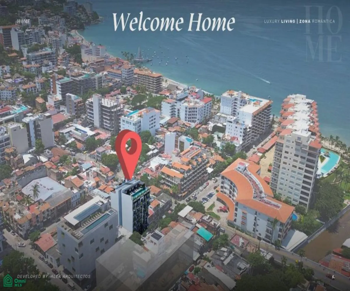 En Venta,Emiliano Zapata,HOM Unit 202, Puerto Vallarta, Jalisco 48380, 1 Cuarto,1 Baño,HOM,MX25915435