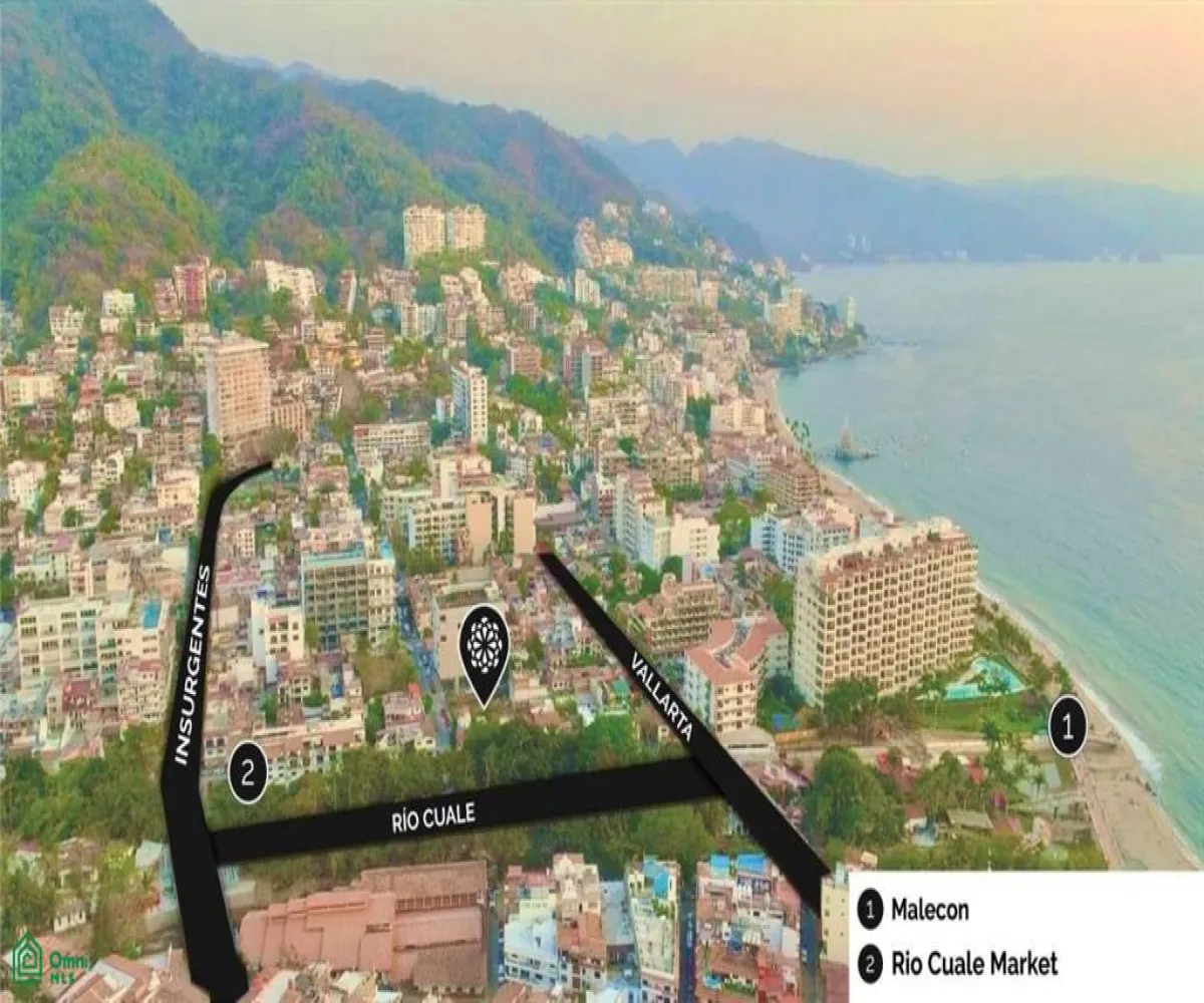 En Venta,Emiliano Zapata,OFRENDA Unit 106, Puerto Vallarta, Jalisco 48380, 1 Cuarto,2 Baños,OFRENDA,MX25922898