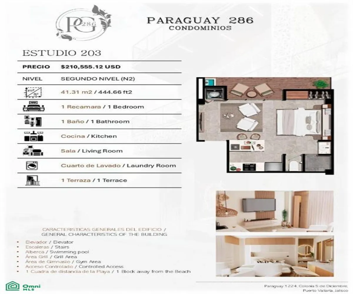 En Venta,5 de Diciembre,Paraguay 1224, Puerto Vallarta, Jalisco 48350,1 Baño,Paraguay,MX25930743