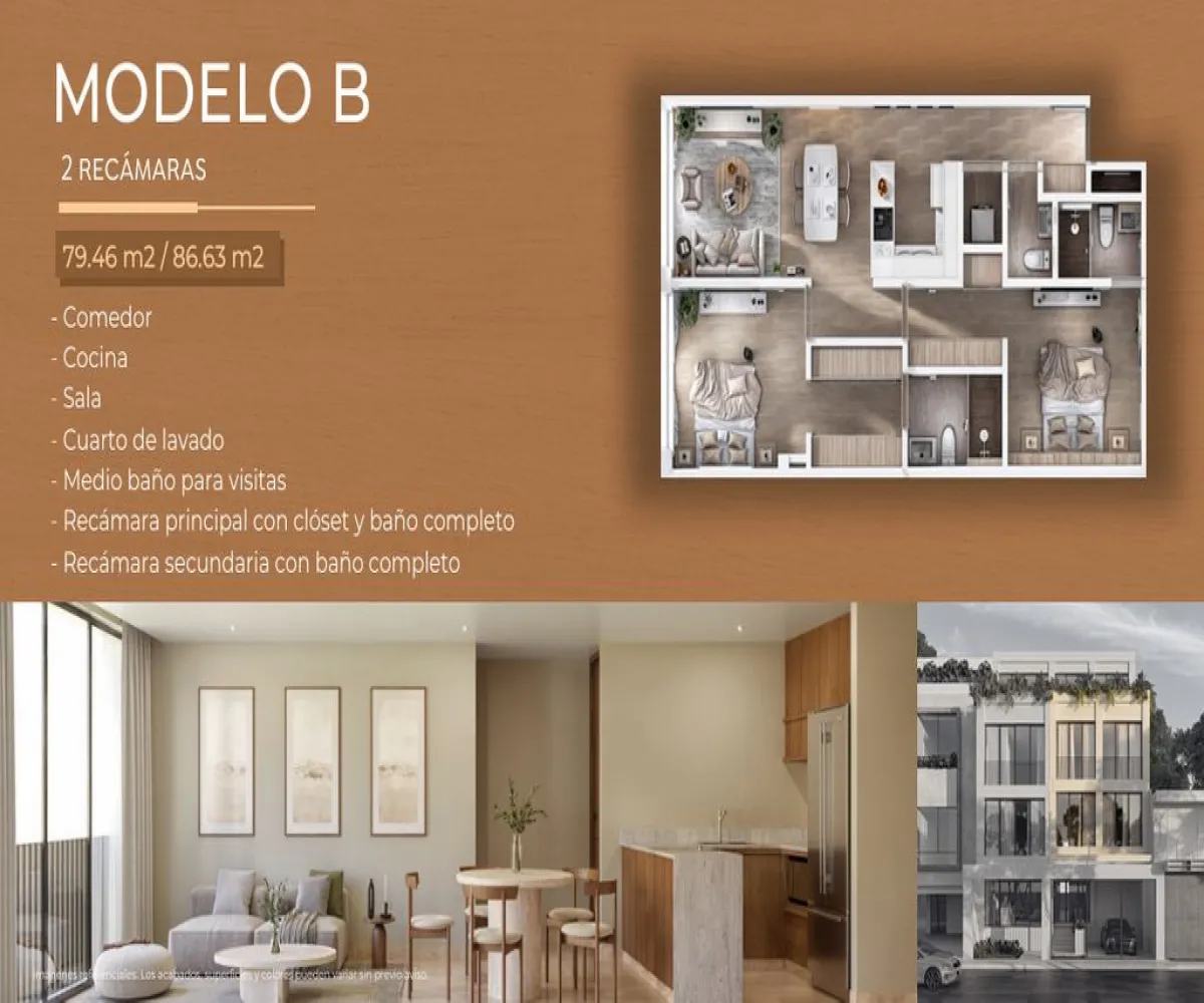 Departamento En Venta,Jardines del Bosque,Calle Satélite 1666, Guadalajara, Jalisco 44520, 2 Habitaciones,2 Baños,Calle Satélite,1,pLG18Cy