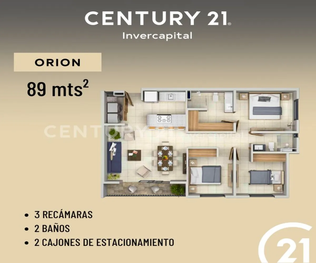 Departamento En Venta,Francisco Sarabia,Calle Anastasio Bustamante 1400, Zapopan, Jalisco 45236, 3 Habitaciones,2 Baños,Calle Anastasio Bustamante,1,plPHHHj