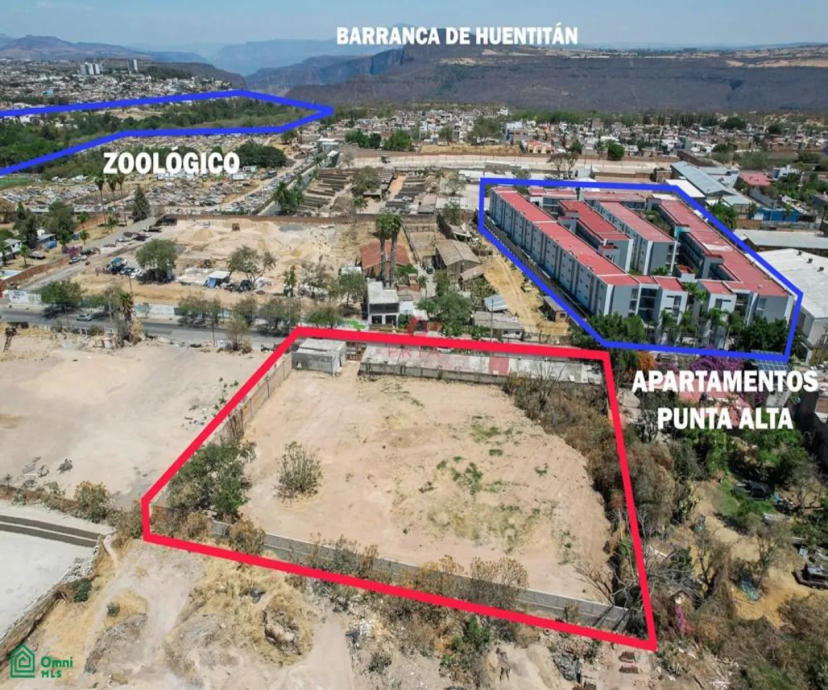 Terreno En Venta,Colinas De Huentitan,VICENTE FERNANDEZ #1040-B, Guadalajara, Jalisco 44390,VICENTE FERNANDEZ,MX25931359