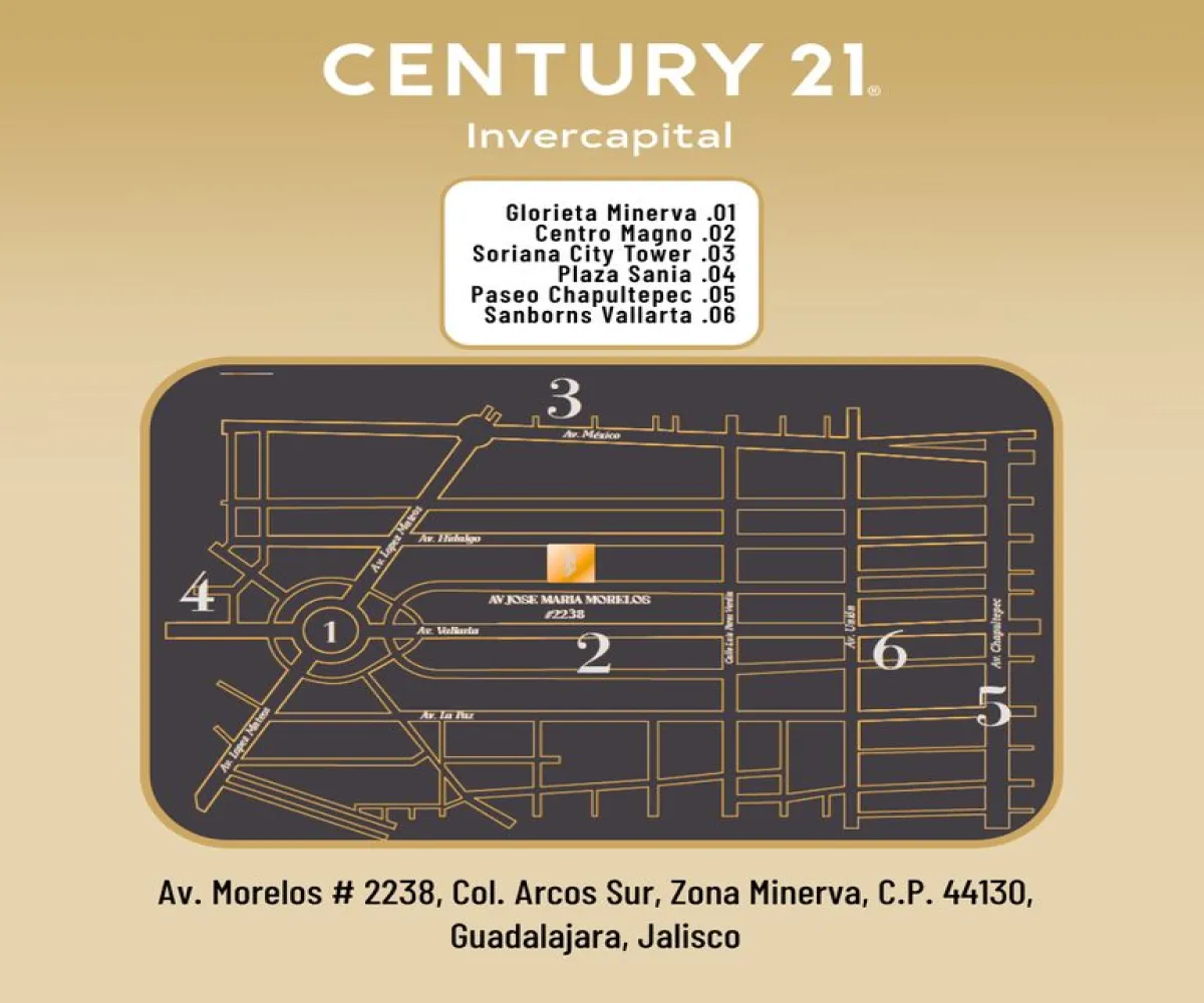 Departamento En Venta,Arcos Vallarta,Avenida José María Morelos 2238, Guadalajara, Jalisco 44130, 1 Cuarto,1 Baño,Avenida José María Morelos,1,pmzYq5a