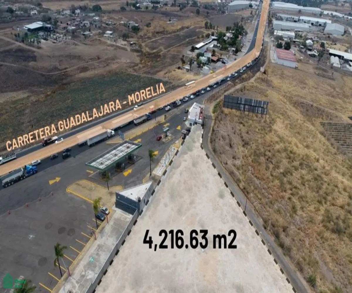 Terreno En Venta,Buenavista,Carretera Guadalajara-Morelia SN, Tlajomulco de Zuniga, Jalisco 45640,Carretera Guadalajara-Morelia,MX25940096