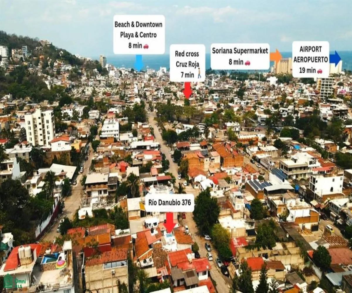 En Venta,Lopez Mateos,Rio Danubio 376, Puerto Vallarta, Jalisco 48340, 4 Habitaciones,5 Baños,Rio Danubio,MX25957416