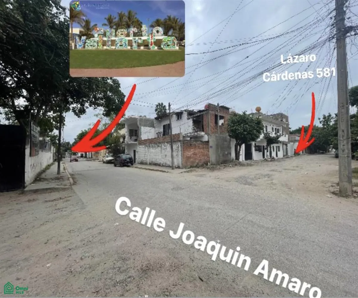 Terreno En Venta,De las Juntas Delegación,Lazaro Cardenas 581, Puerto Vallarta, Jalisco 48291,Lazaro Cardenas,MX25958844
