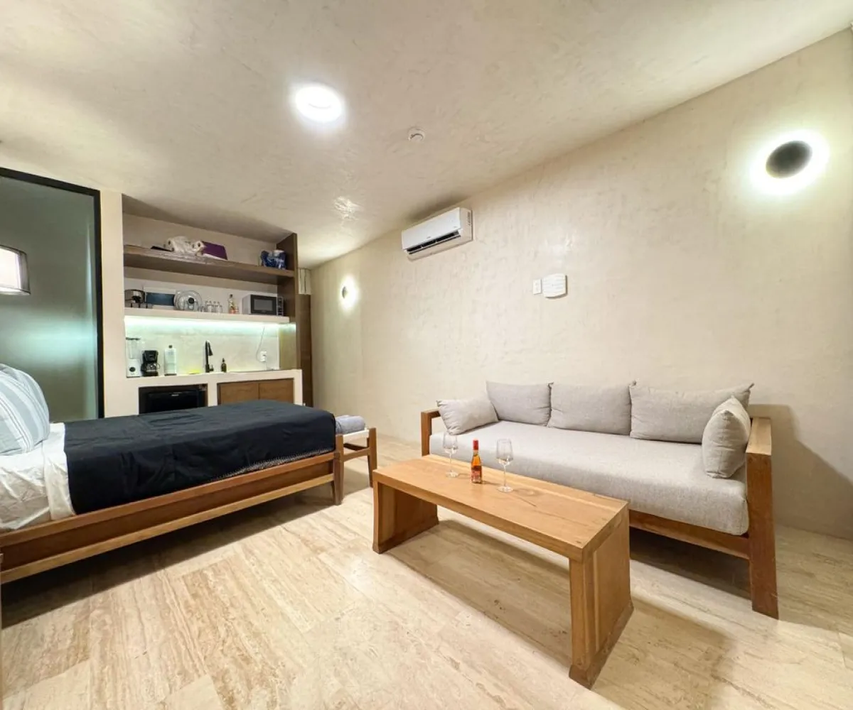 Departamento En Venta,La Veleta,COBÁ S/N, Tulum, Quintana Roo 77760, 1 Cuarto,1 Baño,COBÁ,1,pLCWnG4