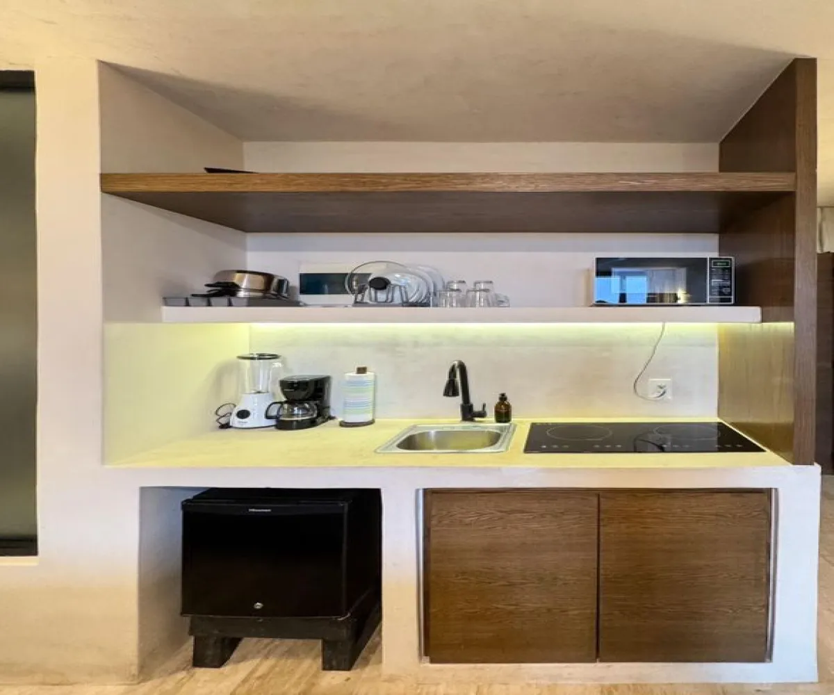 Departamento En Venta,La Veleta,COBÁ S/N, Tulum, Quintana Roo 77760, 1 Cuarto,1 Baño,COBÁ,1,pLCWnG4