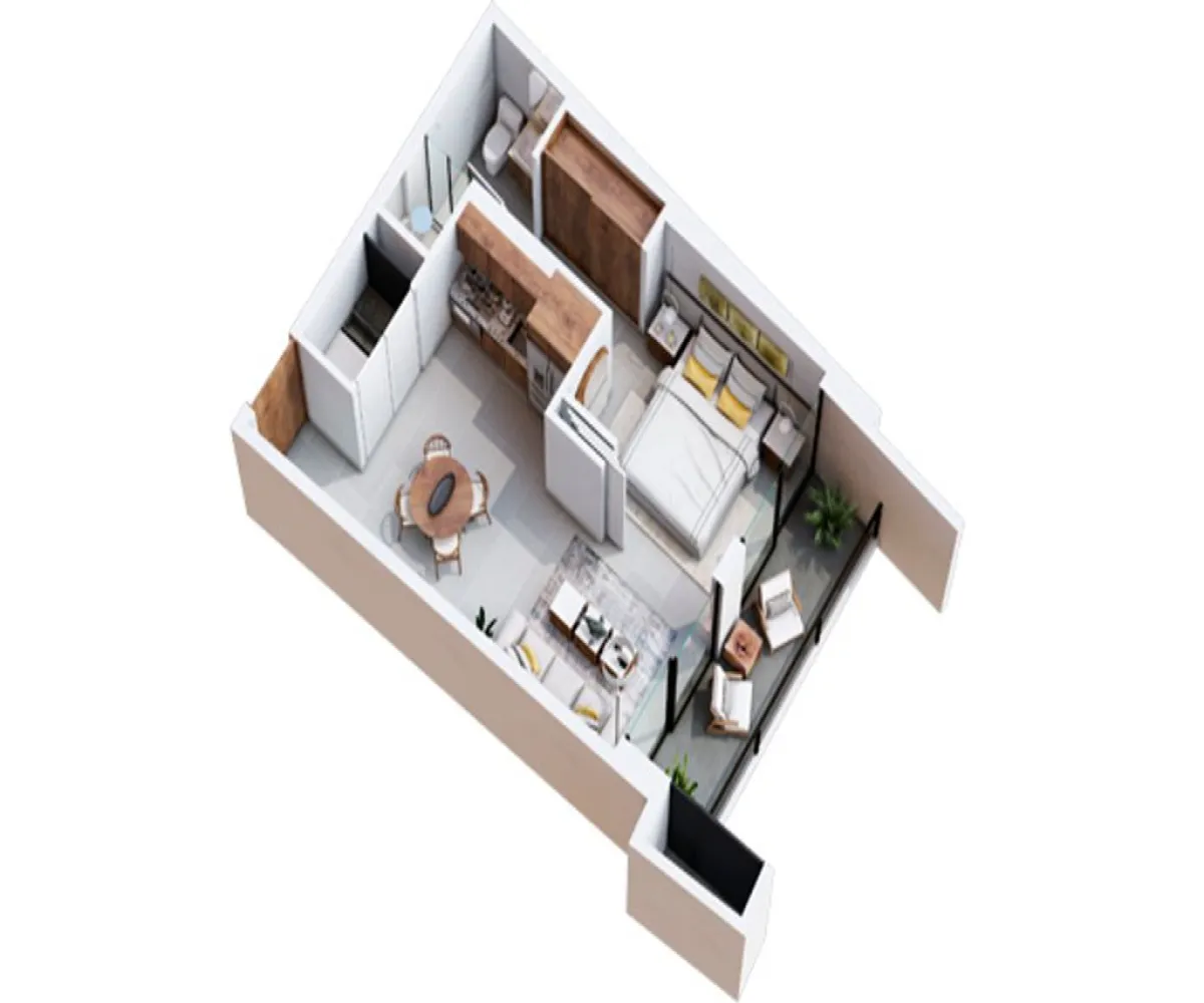 Departamento En Venta,La Floresta,Avenida México 1200, Puerto Vallarta, Jalisco 48290, 1 Cuarto,1 Baño,Avenida México,1,p9beMld