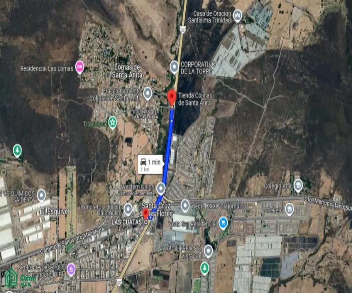 Terreno En Venta,Colinas de Santa Anita,Paseo de la Fragua lote 5, Tlajomulco de Zuniga, Jalisco 45640,Paseo de la Fragua,MX24963578