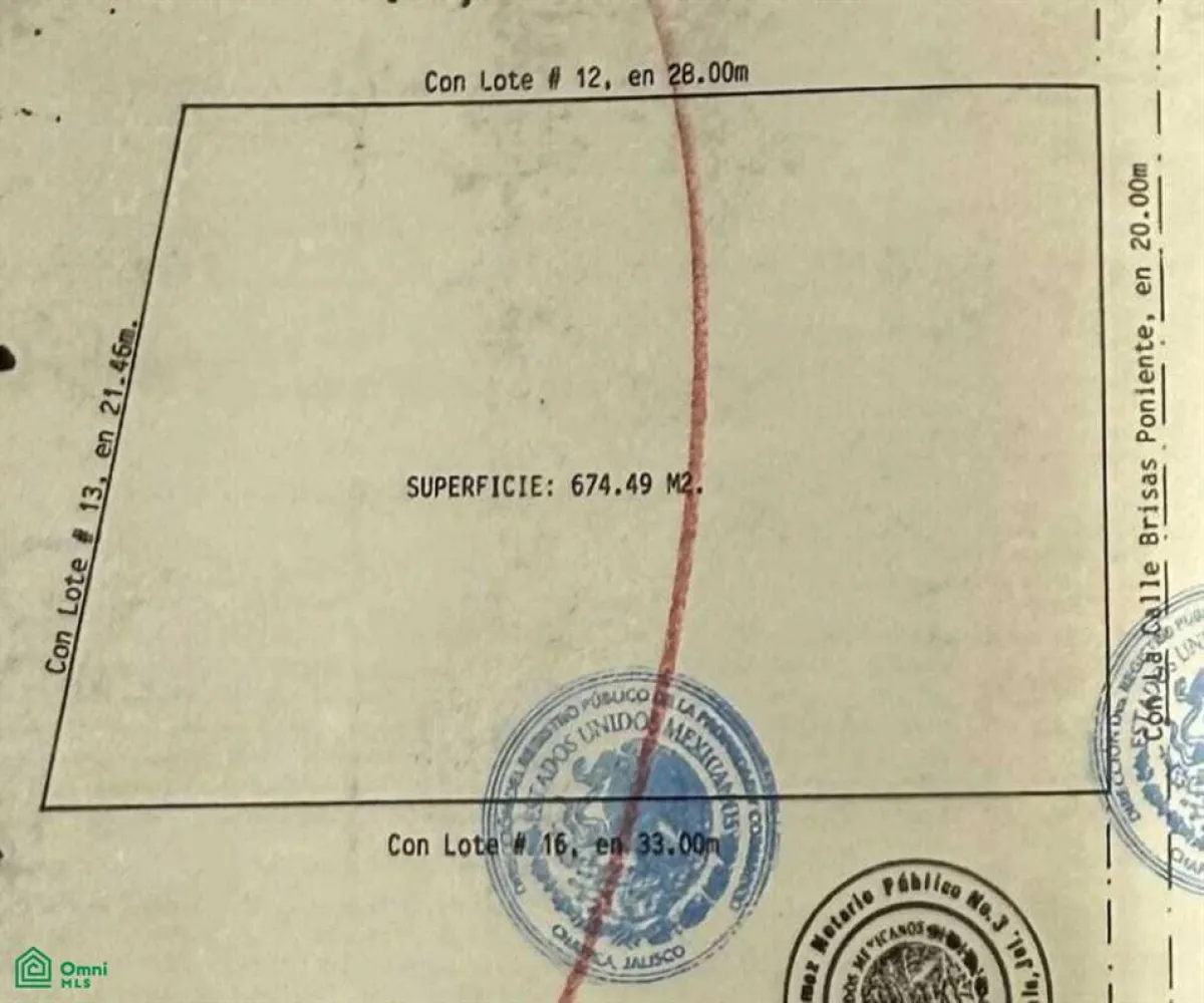 Terreno En Venta,Brisas de Chapala,Brisas Poniente 14, Chapala, Jalisco 45901,Brisas Poniente,MX25971552