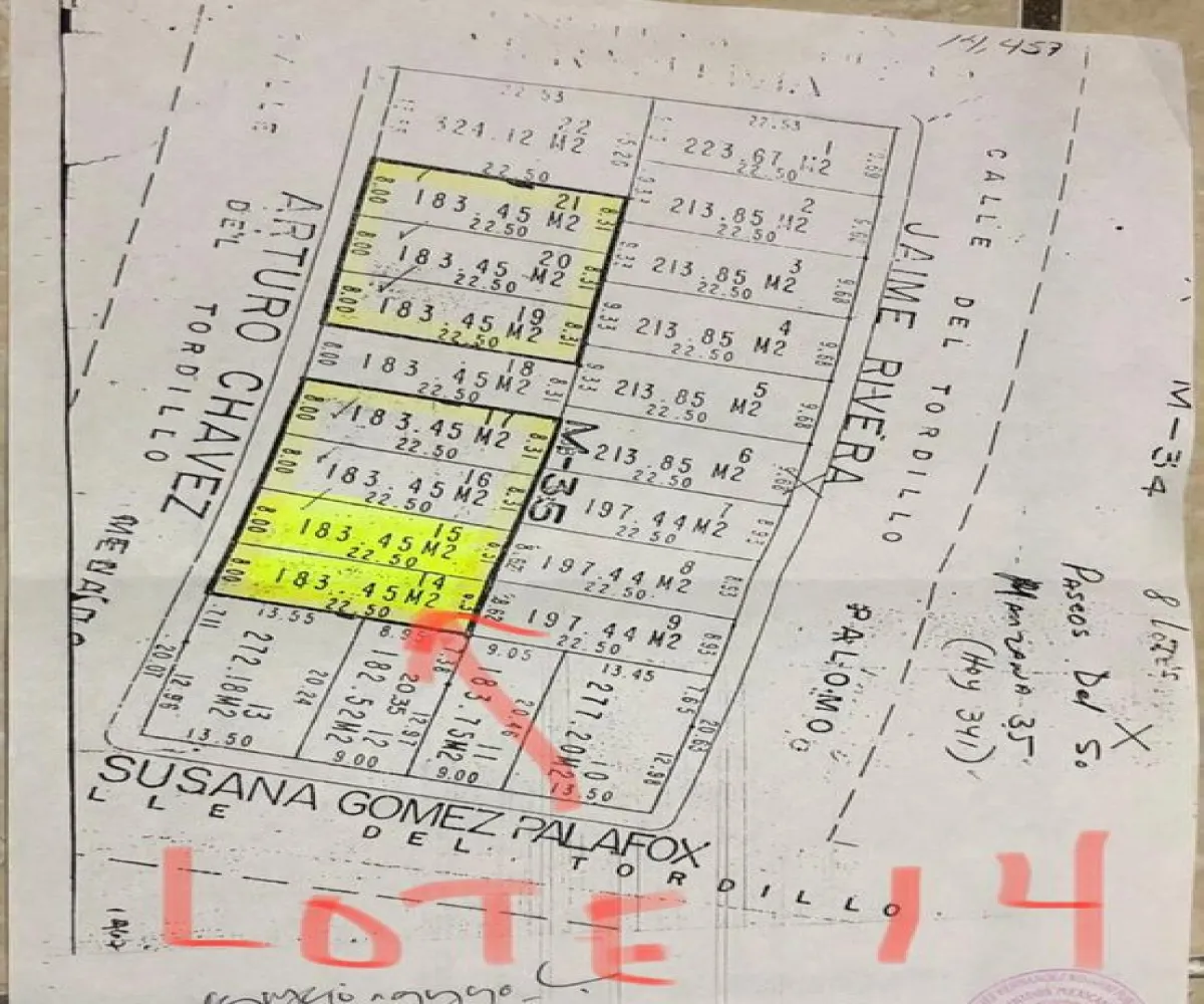 Terreno En Venta,Paseos del Sol,Calle Arturo Chávez 1605, Zapopan, Jalisco 45079,Calle Arturo Chávez,p2cGfXQ