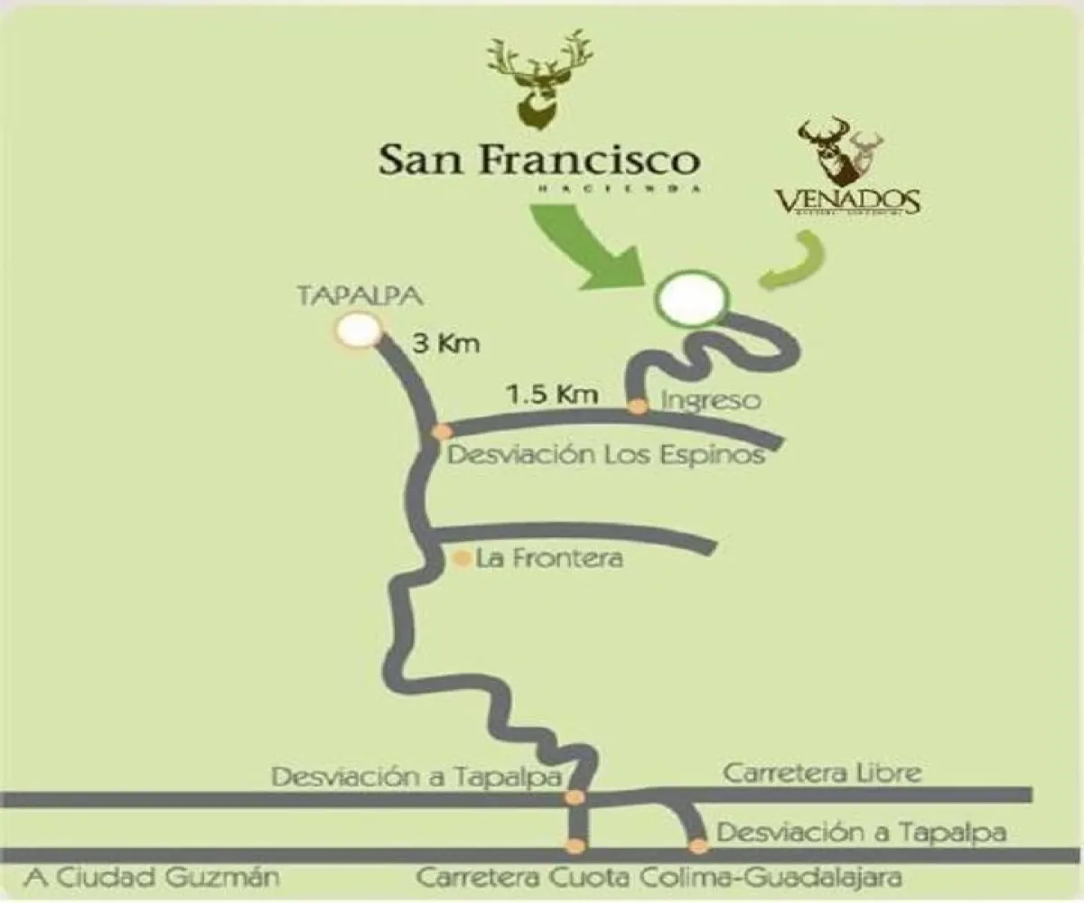 Terreno En Venta,Tapalpa,Hacienda San Francisco S/N, Tapalpa, Jalisco 49340,Hacienda San Francisco,pJI28iM