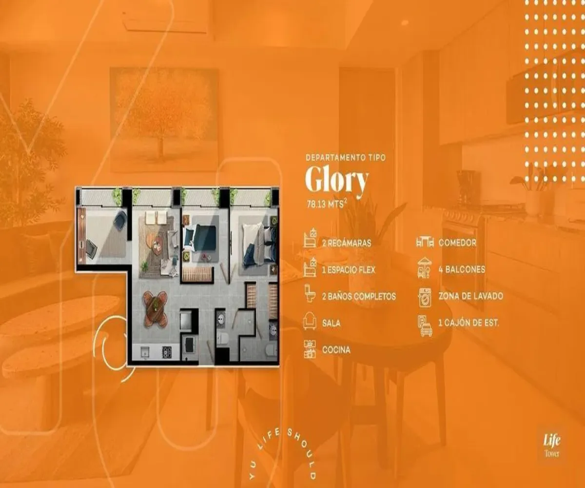 Departamento En Venta,Lomas del Country,Avenida Plan de San Luis 2058, Guadalajara, Jalisco 44610, 2 Habitaciones,2 Baños,Avenida Plan de San Luis,1,pzGICPU