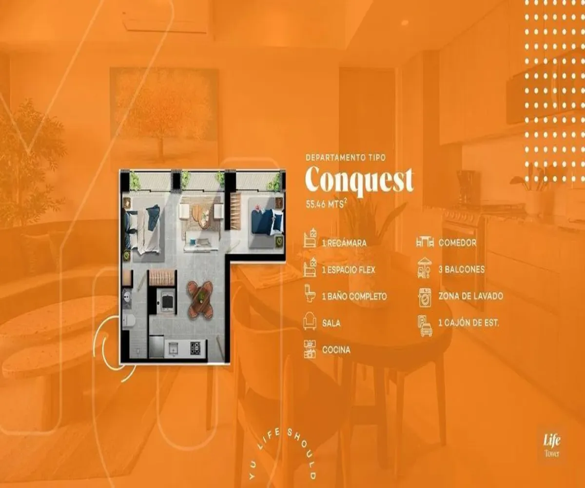 Departamento En Venta,Lomas del Country,Avenida Plan de San Luis 2058, Guadalajara, Jalisco 44610, 2 Habitaciones,2 Baños,Avenida Plan de San Luis,1,pzGICPU