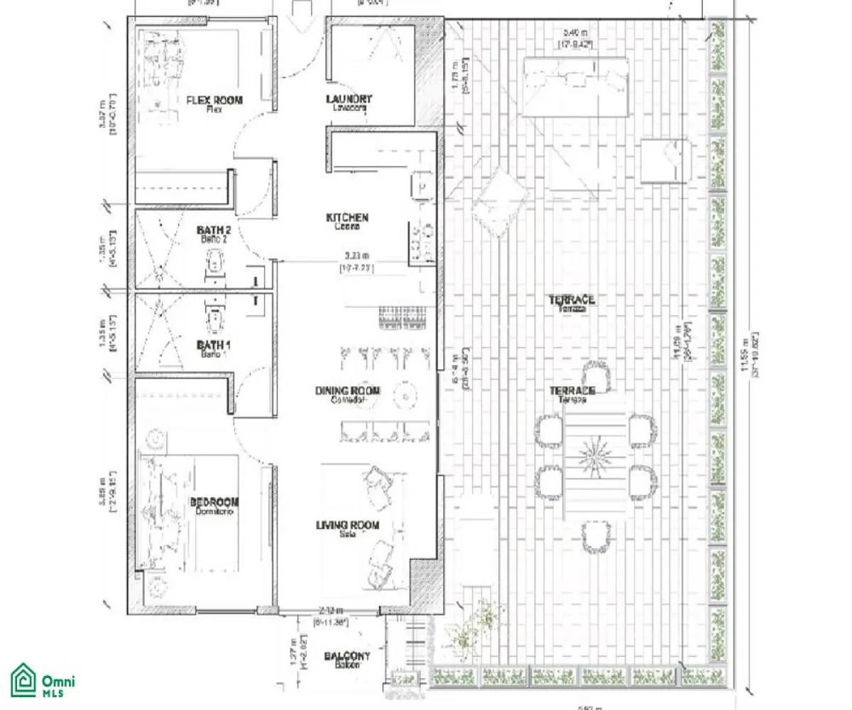 Departamento En Venta,Fraccionamiento Residencial Fluvial Vallarta,Avenida Jesús Rodríguez Barba 124, Puerto Vallarta, Jalisco 48312, 2 Habitaciones,2 Baños,Avenida Jesús Rodríguez Barba,MX25981633