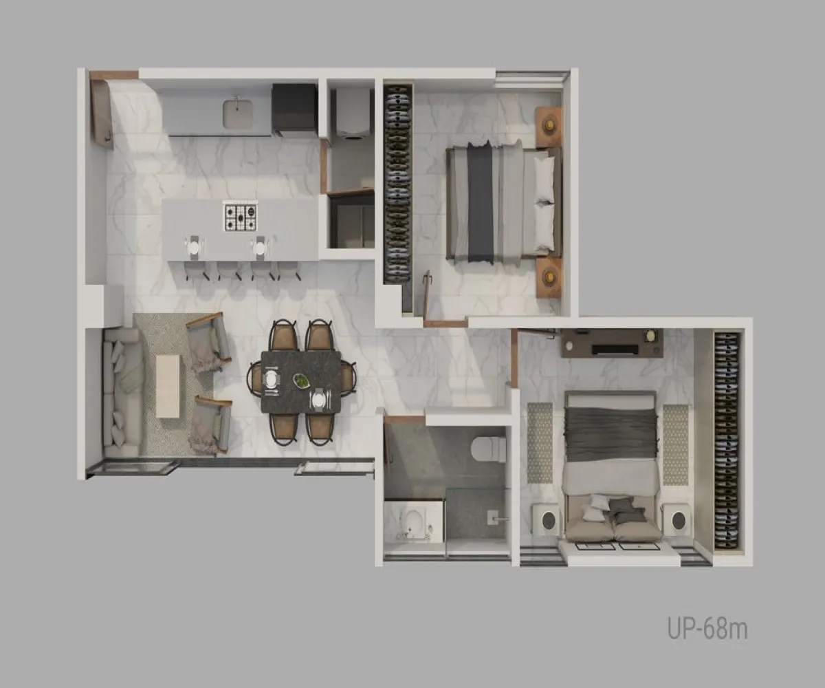 Departamento En Venta,Lomas del Country,Calle Ering 1805, Guadalajara, Jalisco 44610, 2 Habitaciones,1 Baño,Calle Ering,1,pwj1R3R