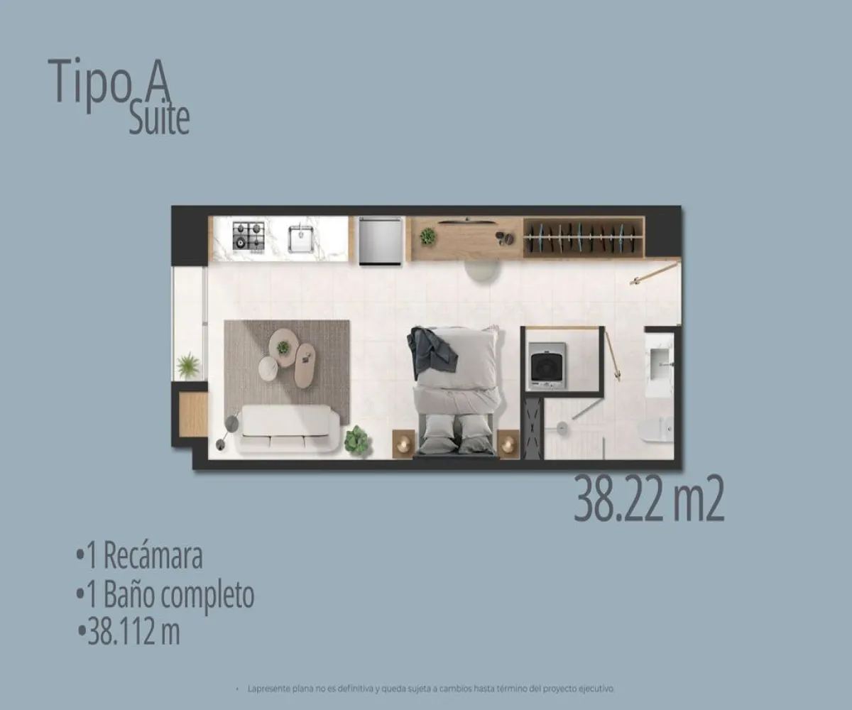 Departamento En Venta,Ladron De Guevara,Calle Severo Díaz 129, Guadalajara, Jalisco 44130, 1 Cuarto,1 Baño,Calle Severo Díaz,1,pVhwSd7