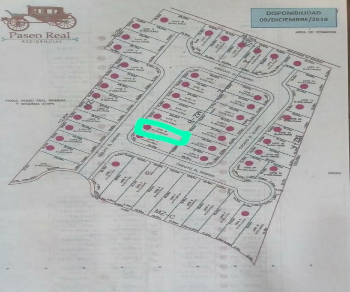 Terreno En Venta,La Lejona,Avenida Paseo Real 37766, San Miguel de Allende, Guanajuato 37765,Avenida Paseo Real,pE1crpF