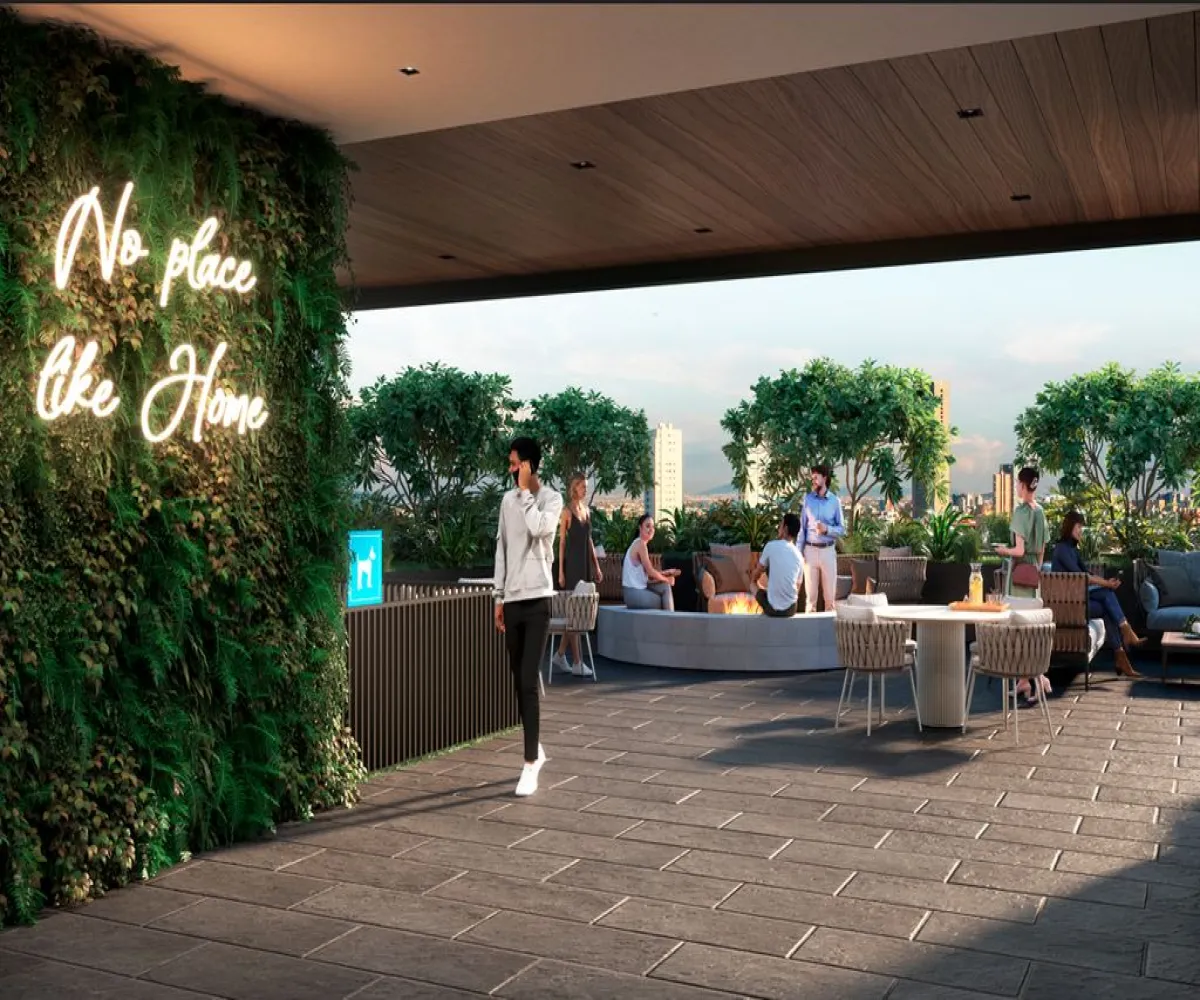 Departamento En Venta,Chapultepec Country,Calle Andrés Terán 1165, Guadalajara, Jalisco 44620, 1 Cuarto,1 Baño,Calle Andrés Terán,1,pb3Gjj2