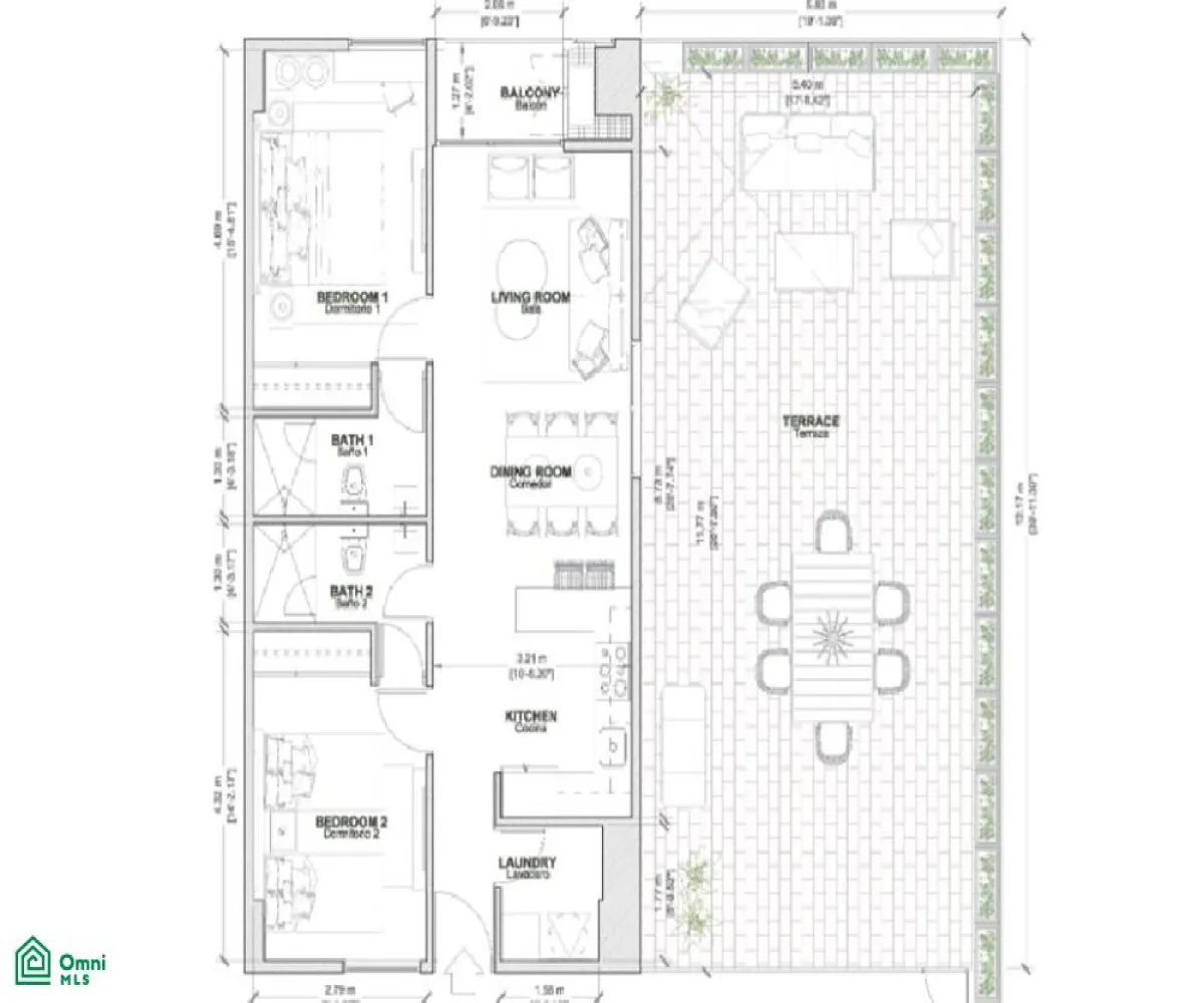 Departamento En Venta,Fraccionamiento Residencial Fluvial Vallarta,Avenida Jesús Rodríguez Barba 124, Puerto Vallarta, Jalisco 48312, 2 Habitaciones,2 Baños,Avenida Jesús Rodríguez Barba,MX25988323