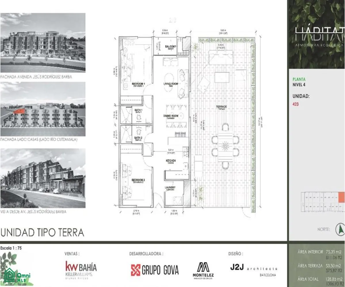 Departamento En Venta,Fraccionamiento Residencial Fluvial Vallarta,Avenida Jesús Rodríguez Barba 124, Puerto Vallarta, Jalisco 48312, 2 Habitaciones,2 Baños,Avenida Jesús Rodríguez Barba,MX25988323