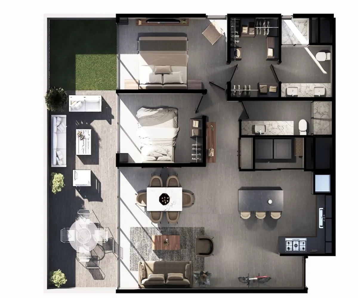 Departamento En Venta,Lomas de Guevara,Calle José Enrique Rodó 2641, Guadalajara, Jalisco 44657, 1 Cuarto,1 Baño,Calle José Enrique Rodó,1,pWjFkUk