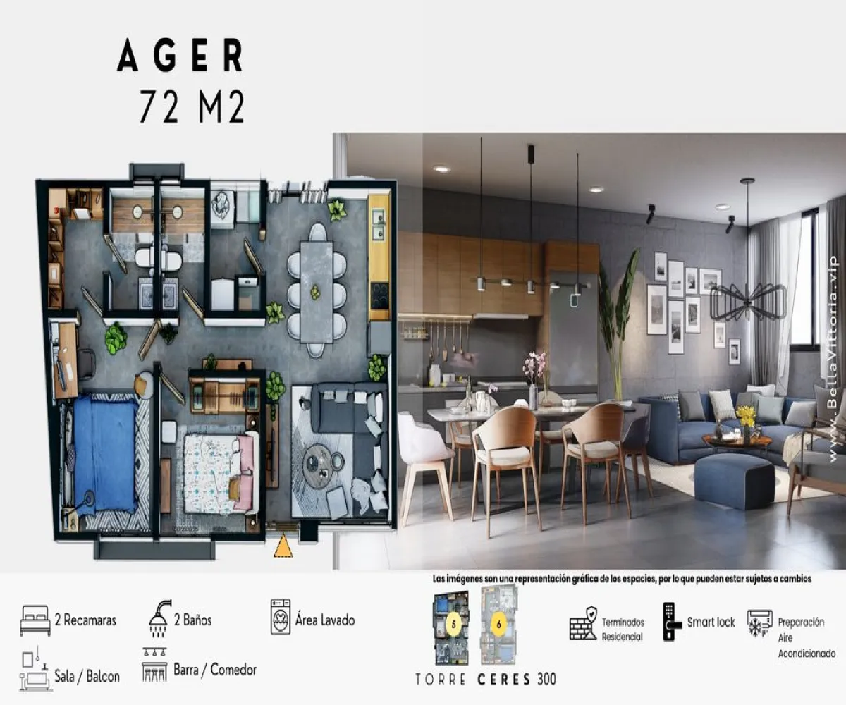 Departamento En Venta,Lomas de La Victoria,Calle Cobre 4232, San Pedro Tlaquepaque, Jalisco 45607, 2 Habitaciones,1 Baño,Calle Cobre,1,plD4xFu