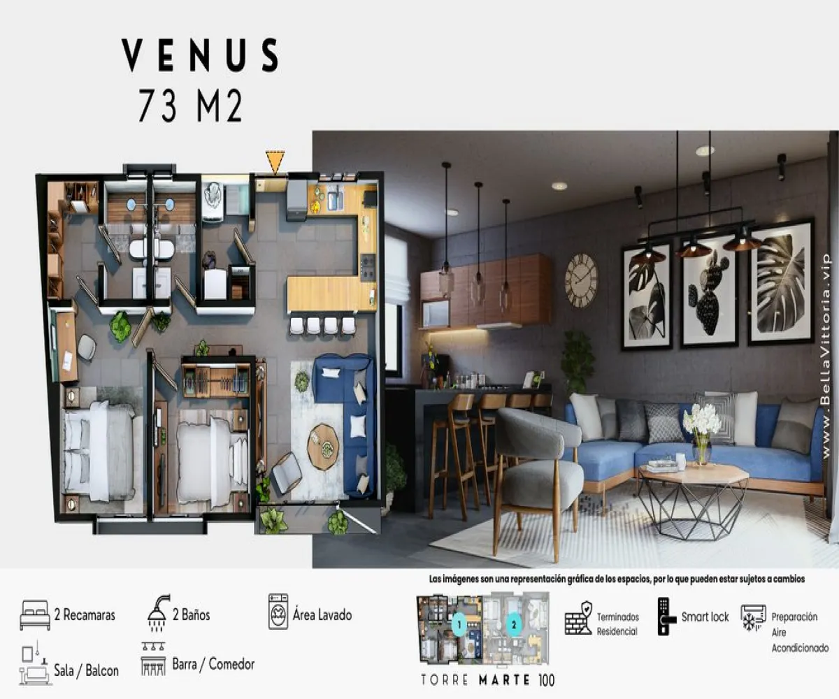 Departamento En Venta,Lomas de La Victoria,Calle Cobre 4232, San Pedro Tlaquepaque, Jalisco 45607, 2 Habitaciones,1 Baño,Calle Cobre,1,plD4xFu