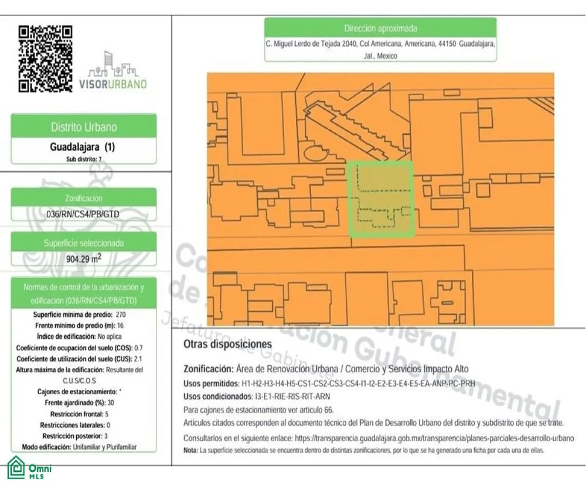 Edificio En Venta,Americana,LERDO DE TEJADA 4020, Guadalajara, Jalisco 44160,LERDO DE TEJADA,MX25996205