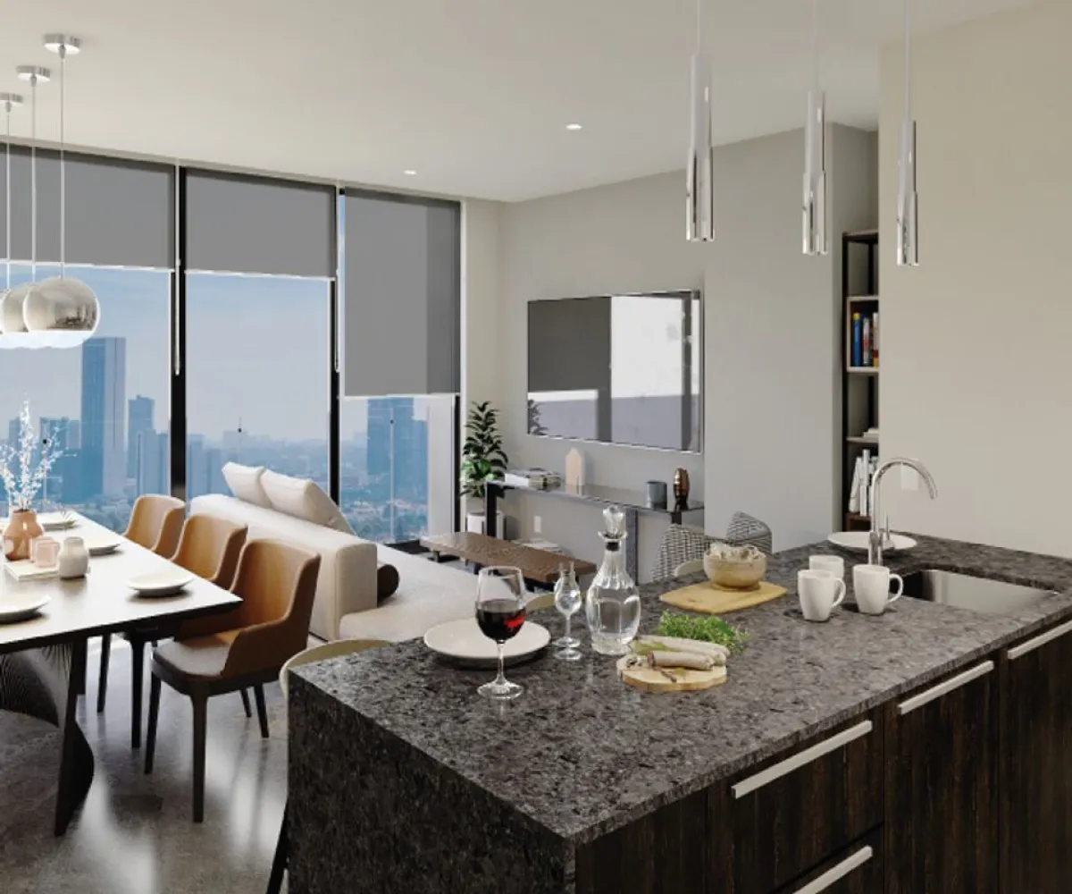 Departamento En Venta,Arcos Vallarta,Calle Justo Sierra 3108, Guadalajara, Jalisco 44690, 2 Habitaciones,1 Baño,Calle Justo Sierra,1,pY8g91t