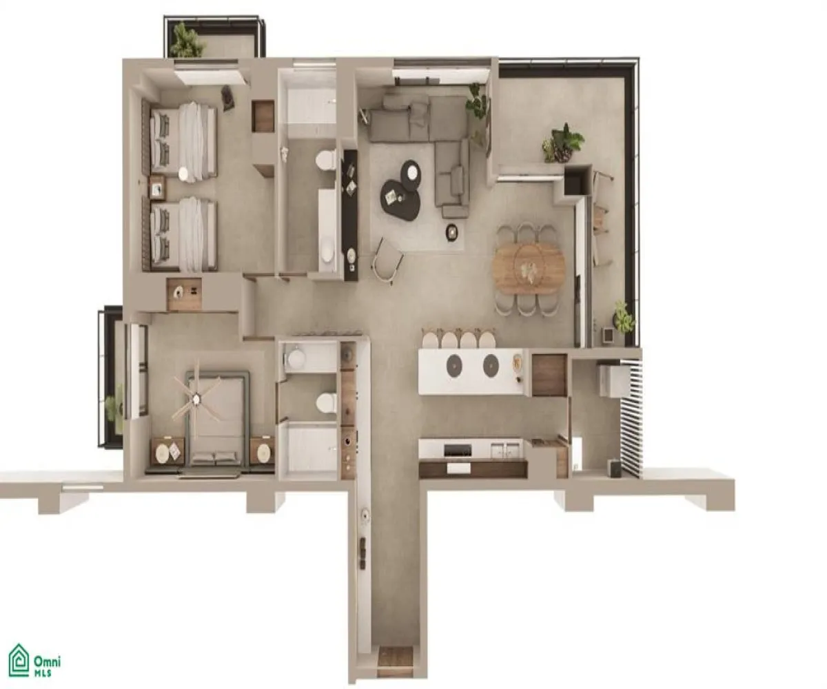 Departamento En Venta,Las Aralias,15. 105MIDTOWN 4B, Puerto Vallarta, Jalisco 48328, 2 Habitaciones,2 Baños,15. 105MIDTOWN,3,MX251013281