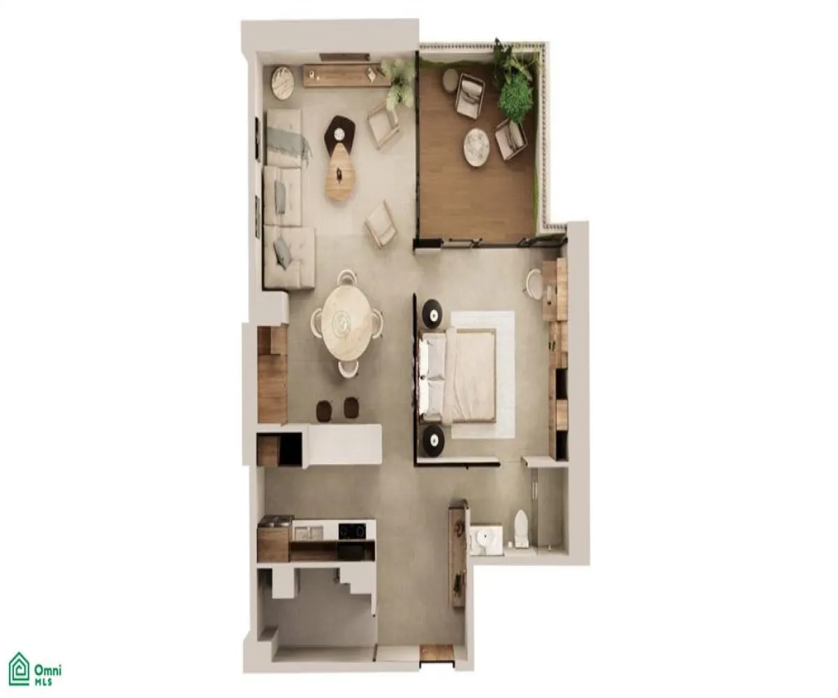 Departamento En Venta,Las Aralias,03. 105MIDTOWN 1F, Puerto Vallarta, Jalisco 48328, 1 Cuarto,1 Baño,03. 105MIDTOWN,MX251013296