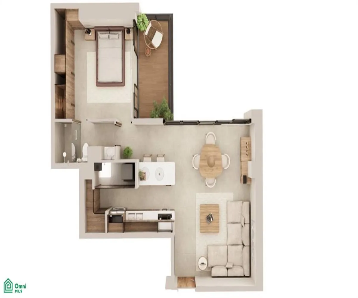 Departamento En Venta,Las Aralias,13. 105MIDTOWN 3E, Puerto Vallarta, Jalisco 48328, 1 Cuarto,1 Baño,13. 105MIDTOWN,3,MX251013298