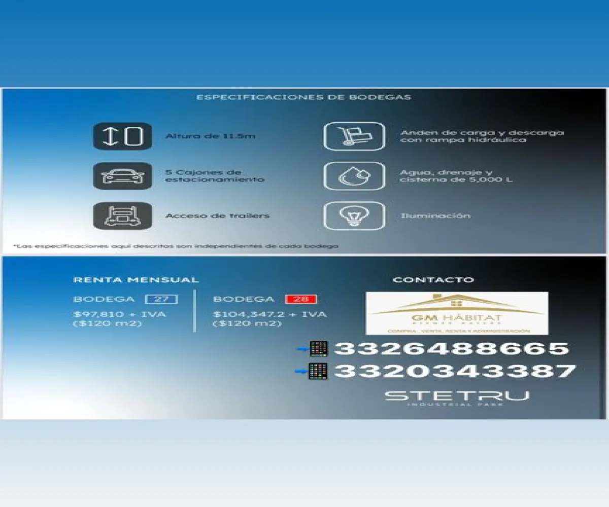 Industrial En Renta,Ingenio de Tala,Sobre Carretera GDL- Ameca KM 4555, Tala, Jalisco 45308,Sobre Carretera GDL- Ameca ,1,pbKiXFf