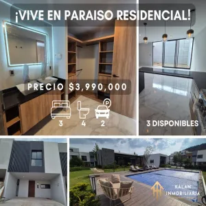 Casa En Venta,Fracc. Residencial Paraíso ,Blvrd. Bosques de Sta. Anita S/N, Tlajomulco de Zúñiga, Jalisco 45640, 3 Habitaciones,2 Baños,Blvrd. Bosques de Sta. Anita,2,pzouN4o
