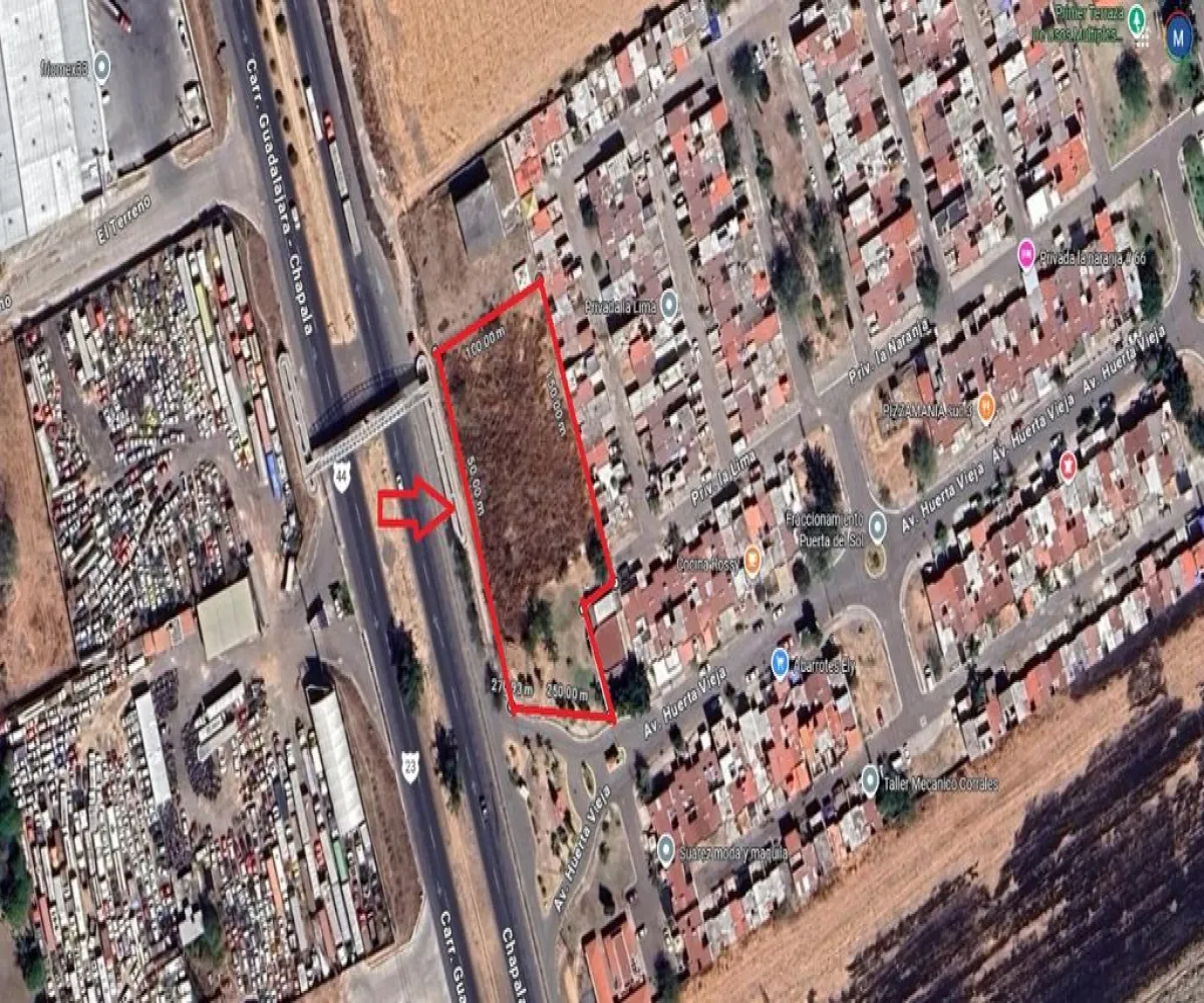 Terreno En Venta,Puerta Del Sol,Huerta Vieja S/N, Ixtlahuacán de los Membrillos, Jalisco 45850,Huerta Vieja,p19Mtjx