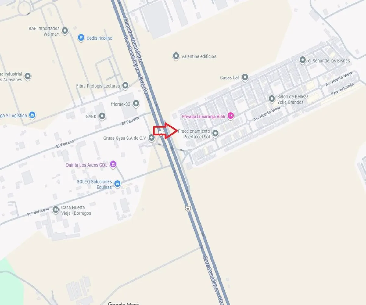 Terreno En Venta,Puerta Del Sol,Huerta Vieja S/N, Ixtlahuacán de los Membrillos, Jalisco 45850,Huerta Vieja,p19Mtjx