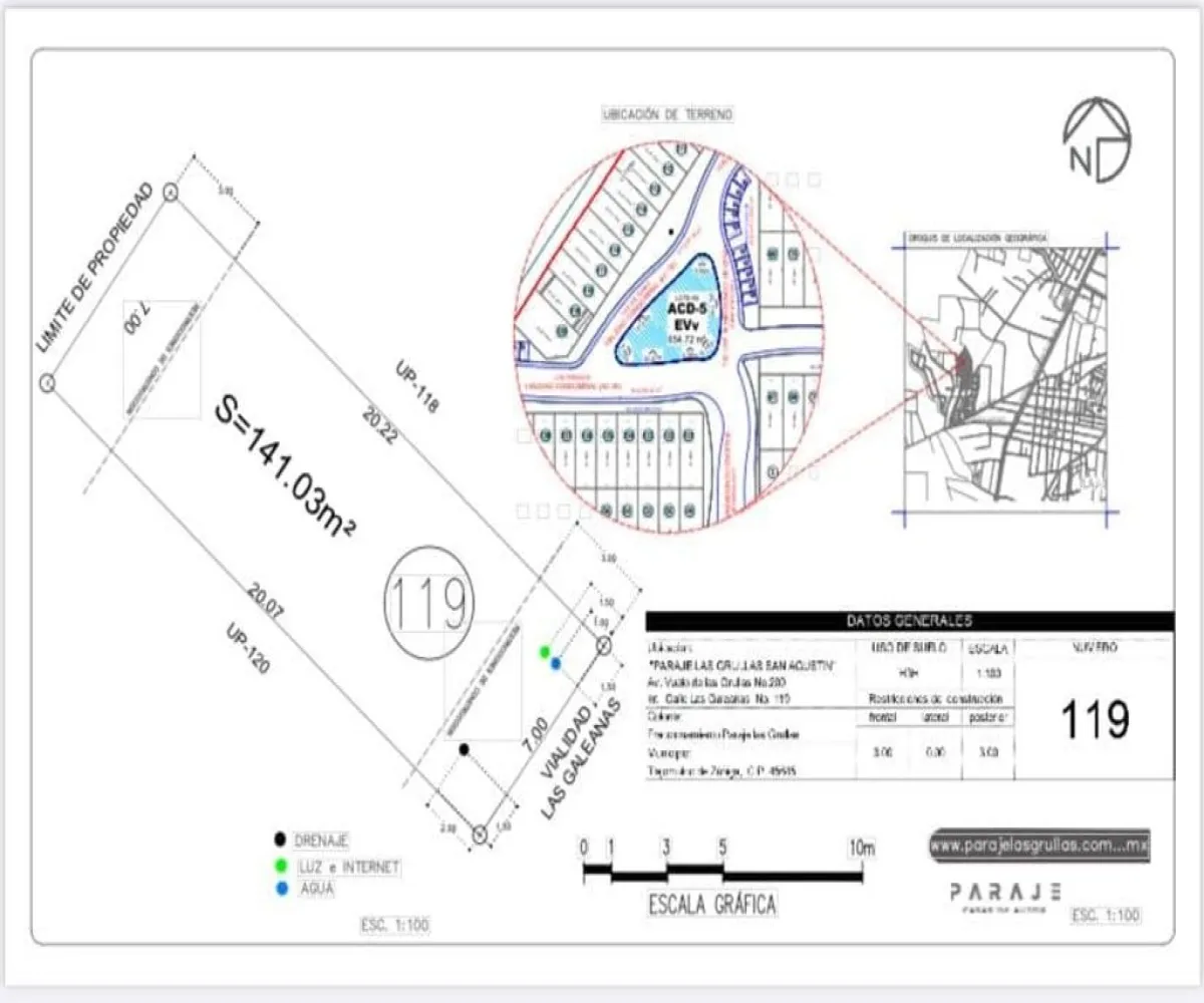 Terreno En Venta,Paraje,Avenida Vuelo de las Grullas 200 119, Tlajomulco de Zúñiga, Jalisco 45645,Avenida Vuelo de las Grullas,pyFaatA
