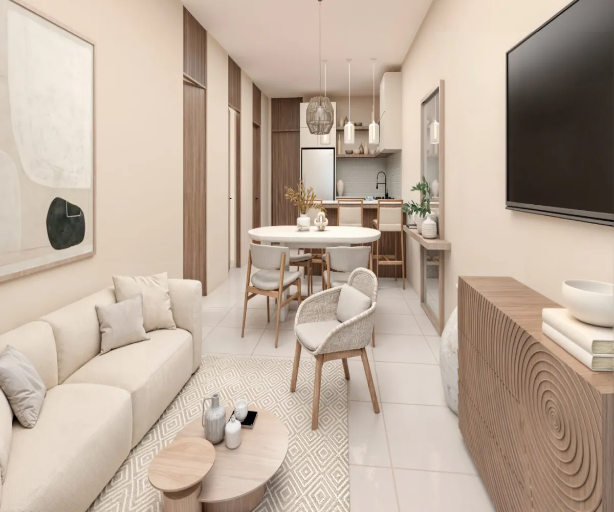 Departamento En PreVenta,Av. Mexico 109, Nuevo Vallarta, Nayarit, 1 Cuarto,1 Baño,NEREN,Av. Mexico,6,723256