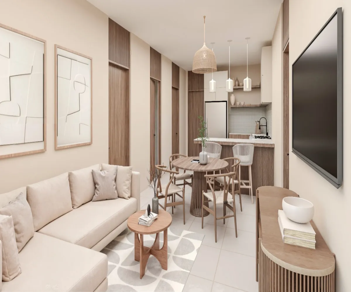 Departamento En PreVenta,Av. Mexico 109, Nuevo Vallarta, Nayarit, 1 Cuarto,1 Baño,NEREN,Av. Mexico,6,723256