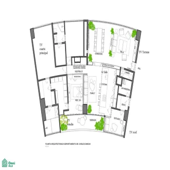 Departamento En Renta,Valle Real,Av. Paseo Cima Real 100, Zapopan, Jalisco 45019, 3 Habitaciones,2 Baños,Av. Paseo Cima Real,MX251033623