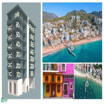 Departamento En Venta,Emiliano Zapata,EDNIA in the Romantic Zone PH-F, Puerto Vallarta, Jalisco 48380, 2 Habitaciones,2 Baños,EDNIA in the Romantic Zone,3,MX251037508