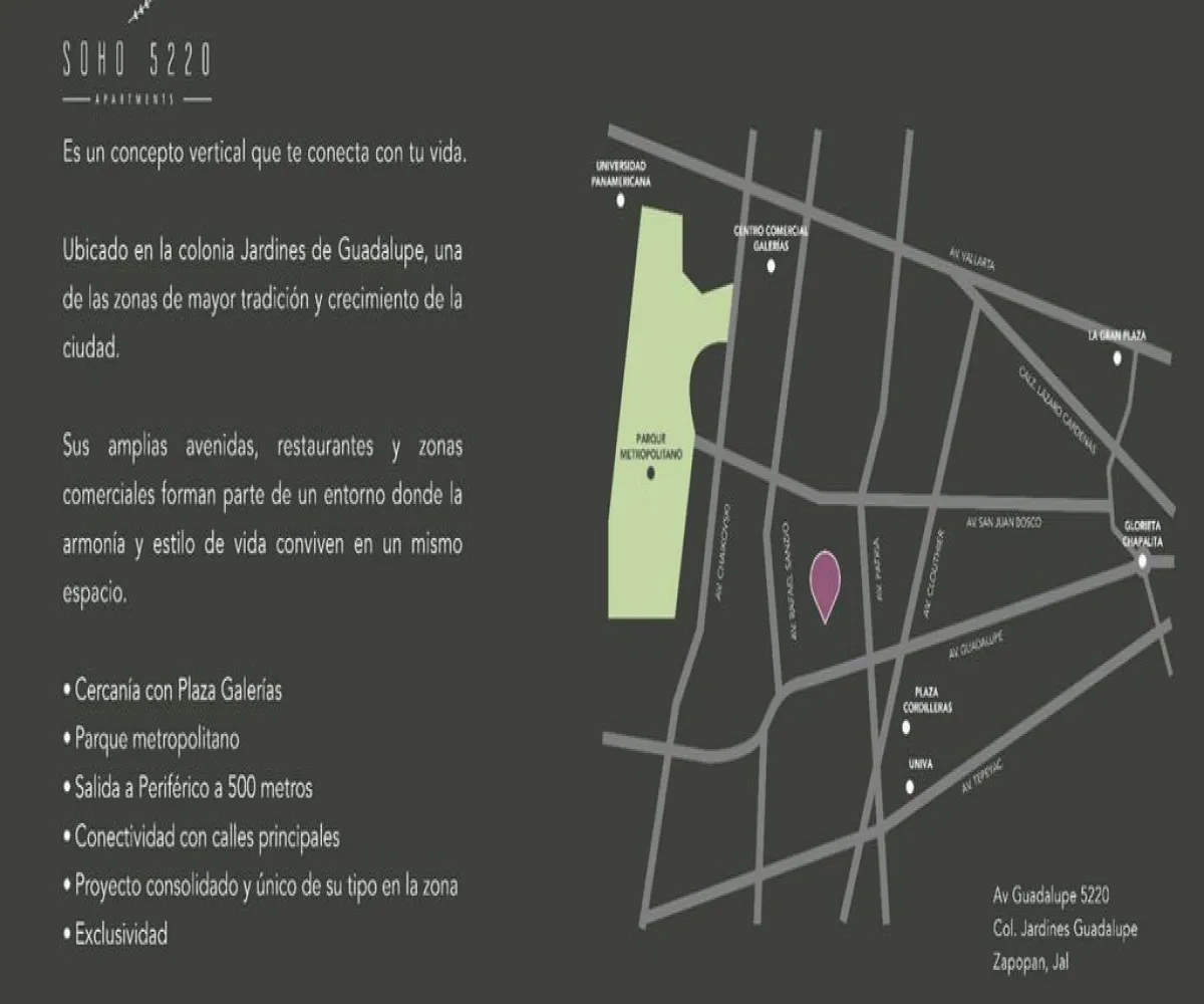 Departamento En Venta,Jardines de Guadalupe,Avenida Guadalupe 5220, Zapopan, Jalisco 45030, 3 Habitaciones,3 Baños,Avenida Guadalupe,1,pdYpeTM
